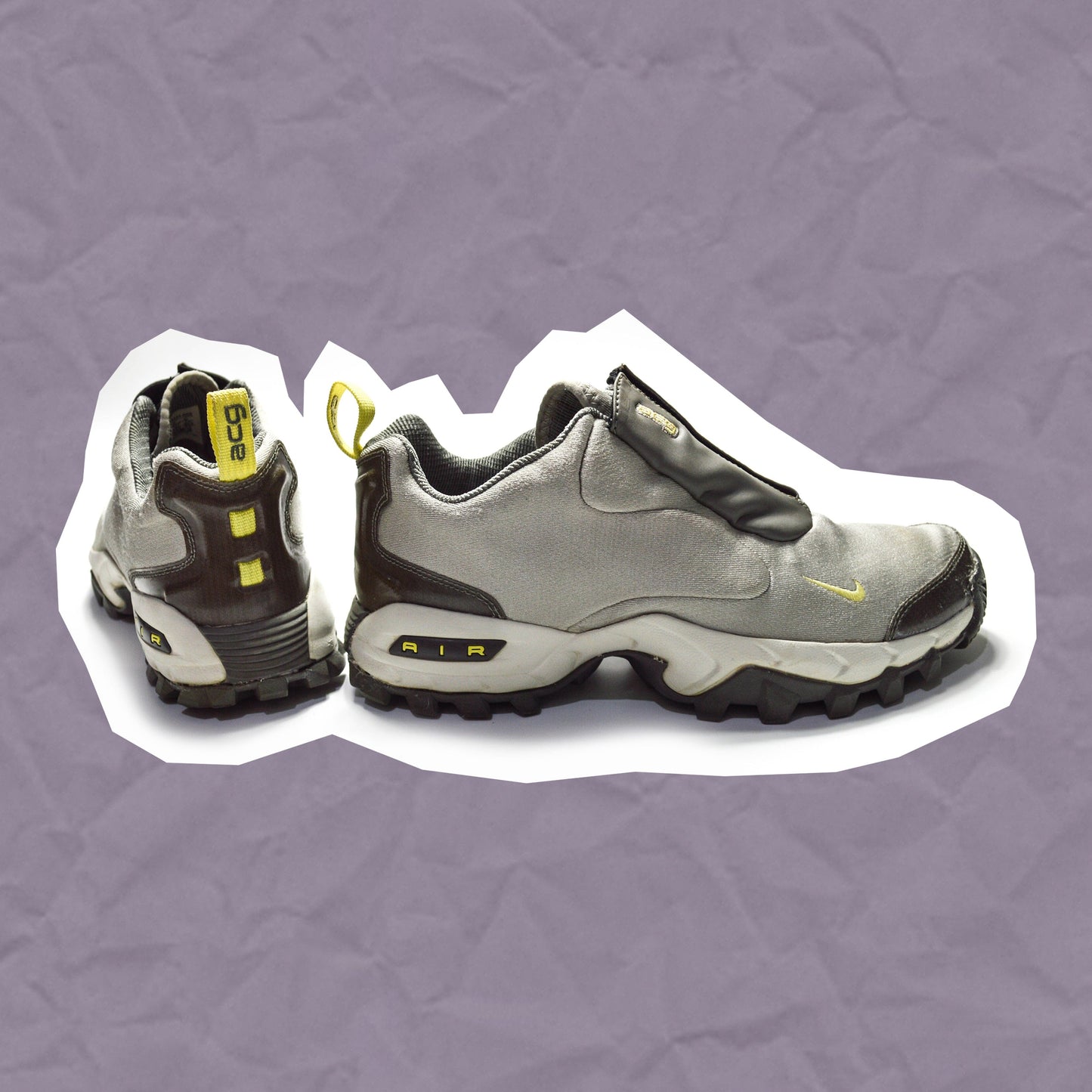 Nike ACG 2001 Wailuku Grey / Mellow Yellow Sneakers (UK7)