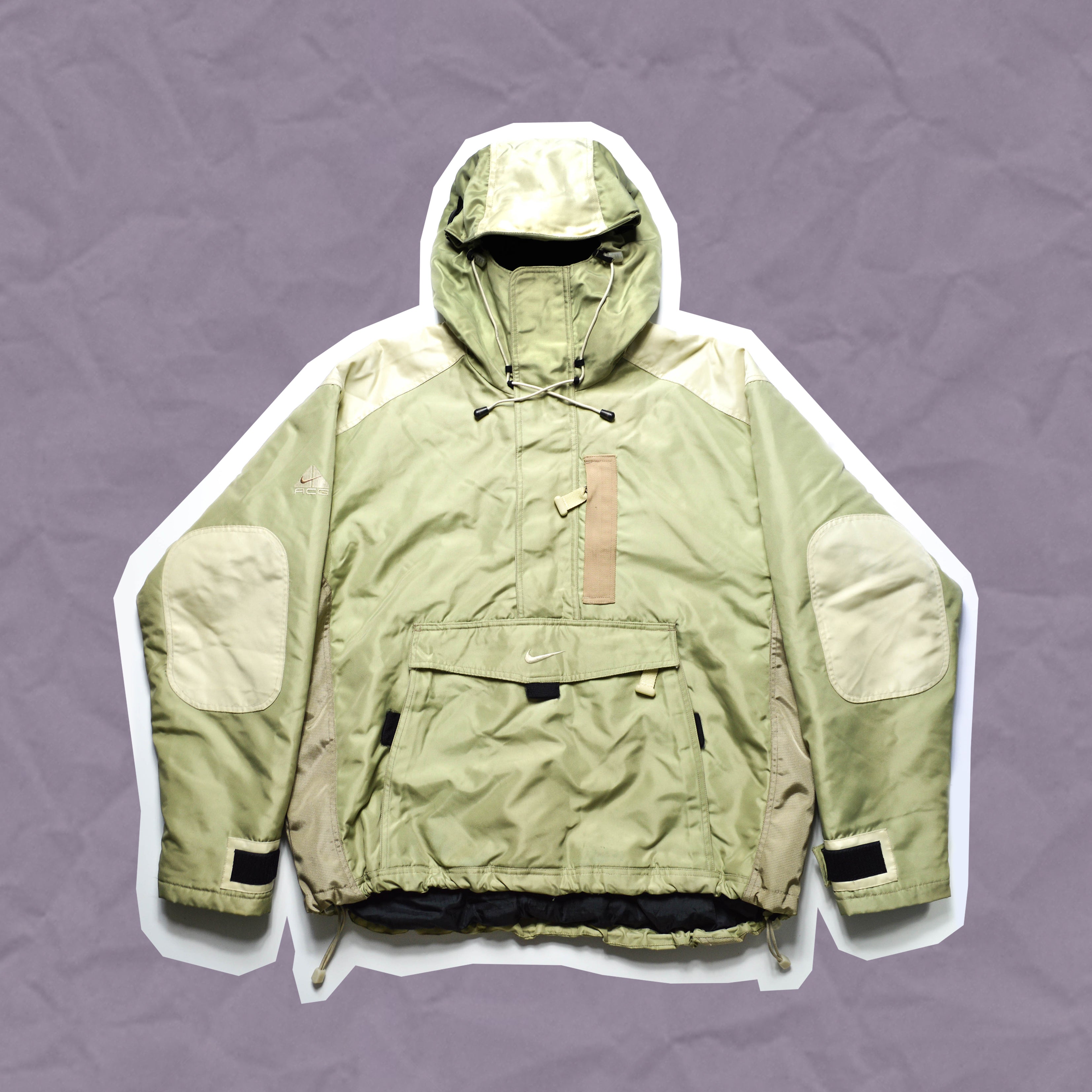 90’s Heavyweight Half-zip Pullover Jacket / Anorak (~L~)