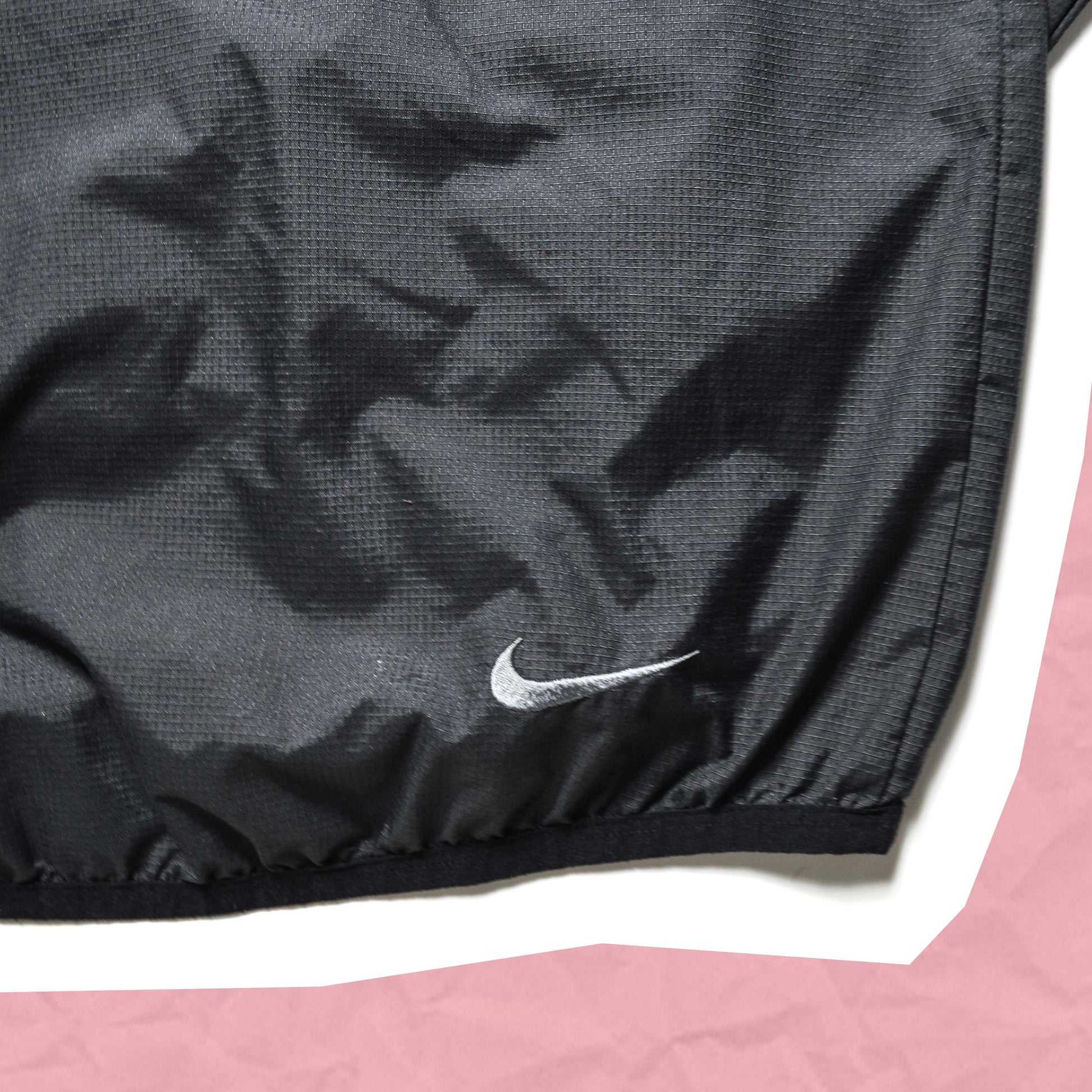 Nike ACG Deep Grey Ripstop Quarter Zip Packable Pullover Jacket (XL)