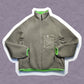 Nike ACG Deep Pile Fleece Reversible Grey / Volt Green Jacket (S~M)