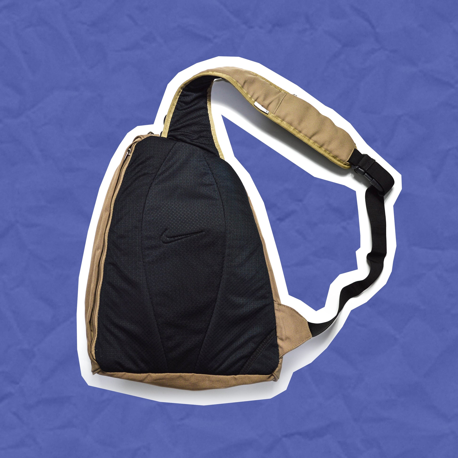 Nike Brown Multi-Pocket Sling Bag (OS)