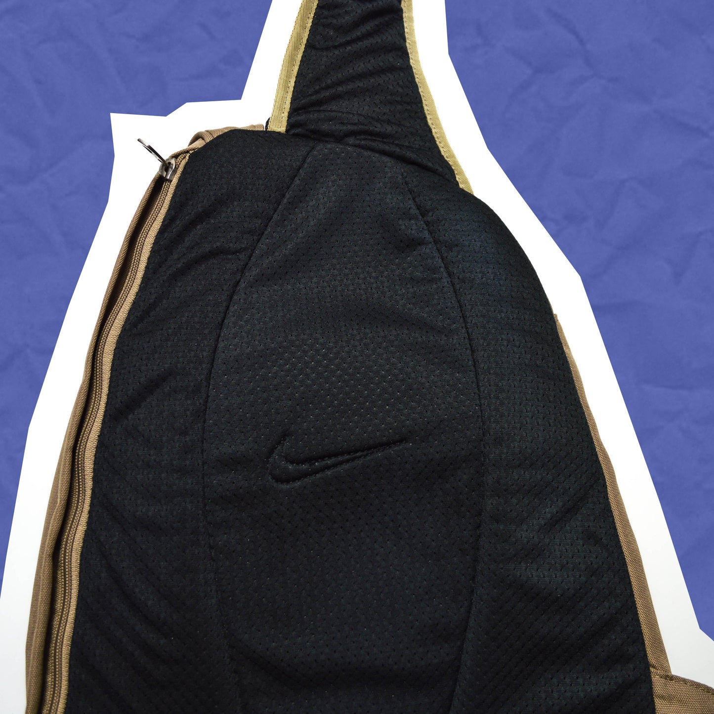 Nike Brown Multi-Pocket Sling Bag (OS)