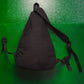 Nike Canvas Black/Red Spellout Tri-Harness Mini Tactical Bag (OS)