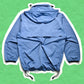 Nike Fall 1999 Alpha Project Soft Blue Center Swoosh Quarter Zip Pullover Jacket (M~L)