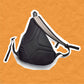 Nike Grey/Black/Orange Tri-Harness Mini Tactical Bag (OS)
