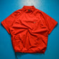 Nike Red Clima-fit Asymmetrical Half Sleeve Convertible Quarterzip Tracktop (M)