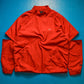 Nike Red Clima-fit Asymmetrical Half Sleeve Convertible Quarterzip Tracktop (M)