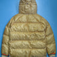 Nike Reversible Nylon / Fleece Gold / Orange Puffer Jacket (XL)