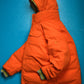 Nike Reversible Nylon / Fleece Gold / Orange Puffer Jacket (XL)