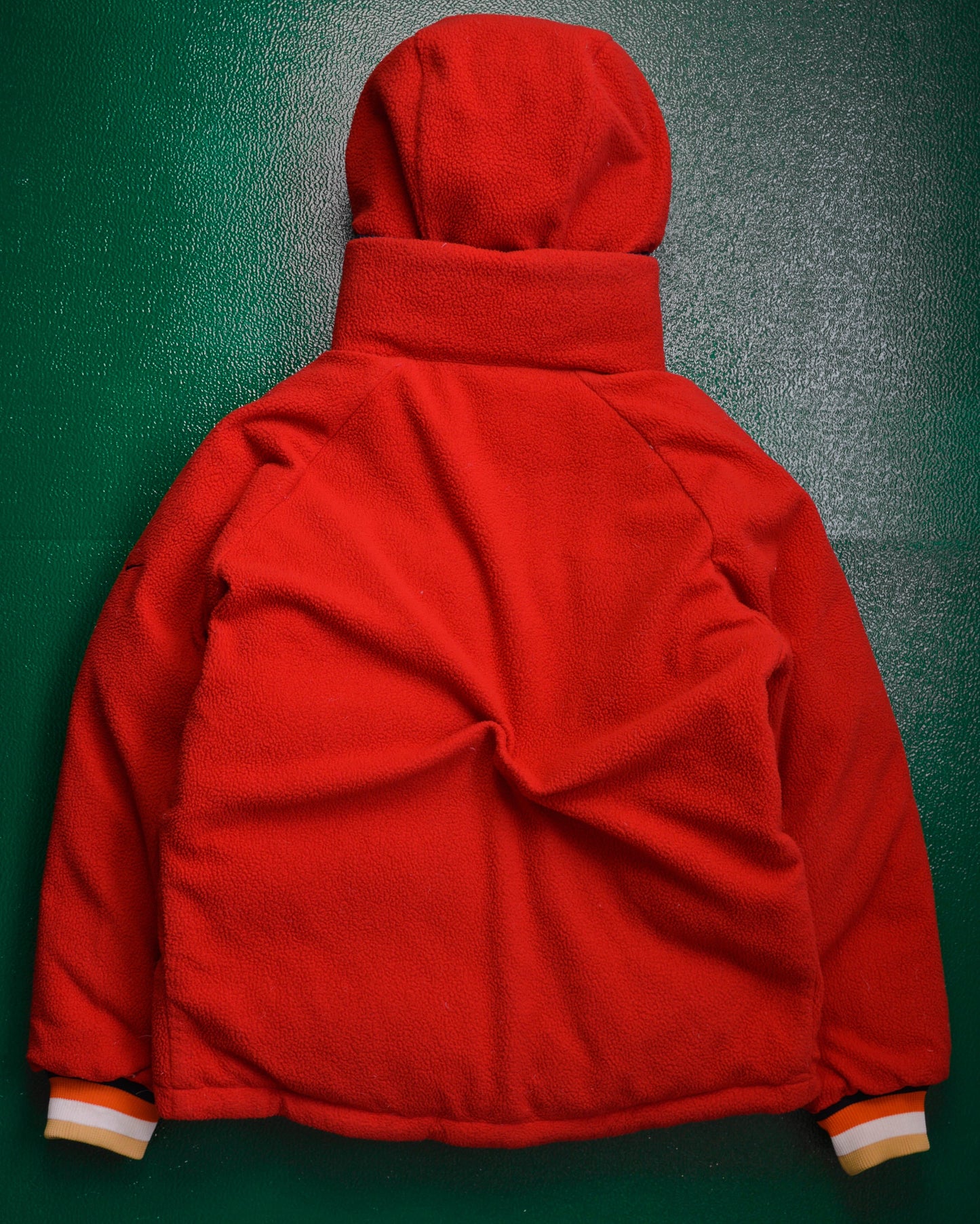 Nike Reversible Nylon / Fleece Navy / Red Puffer Jacket (L & XL)