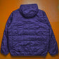 Nike Square Quilted Grid Reversible Grey Purple Jacket (XXL)