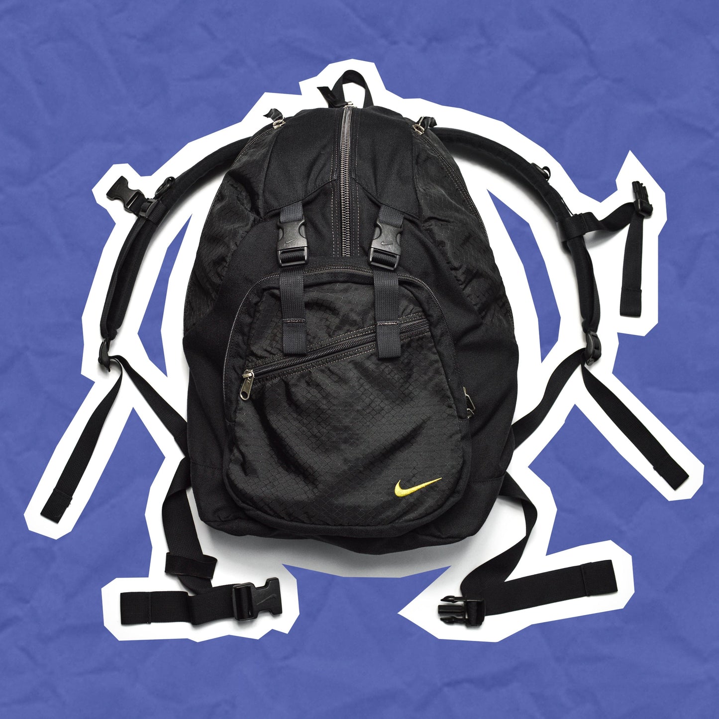 Nike Technical Beetle Style Black / Lime Backpack