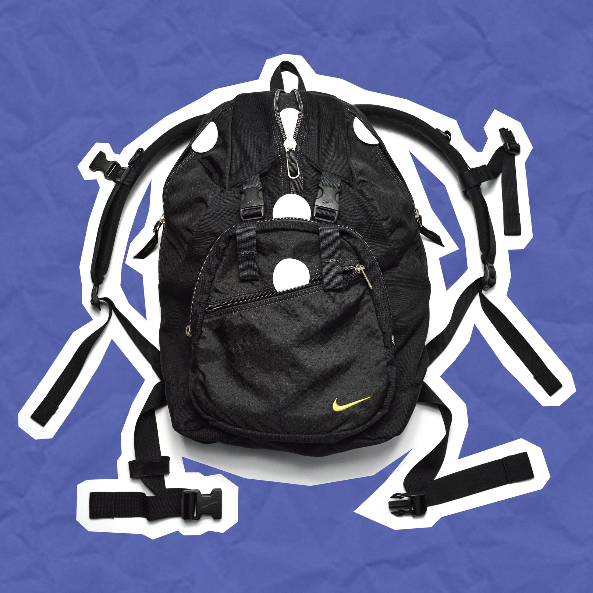 Nike Technical Beetle Style Black / Lime Backpack