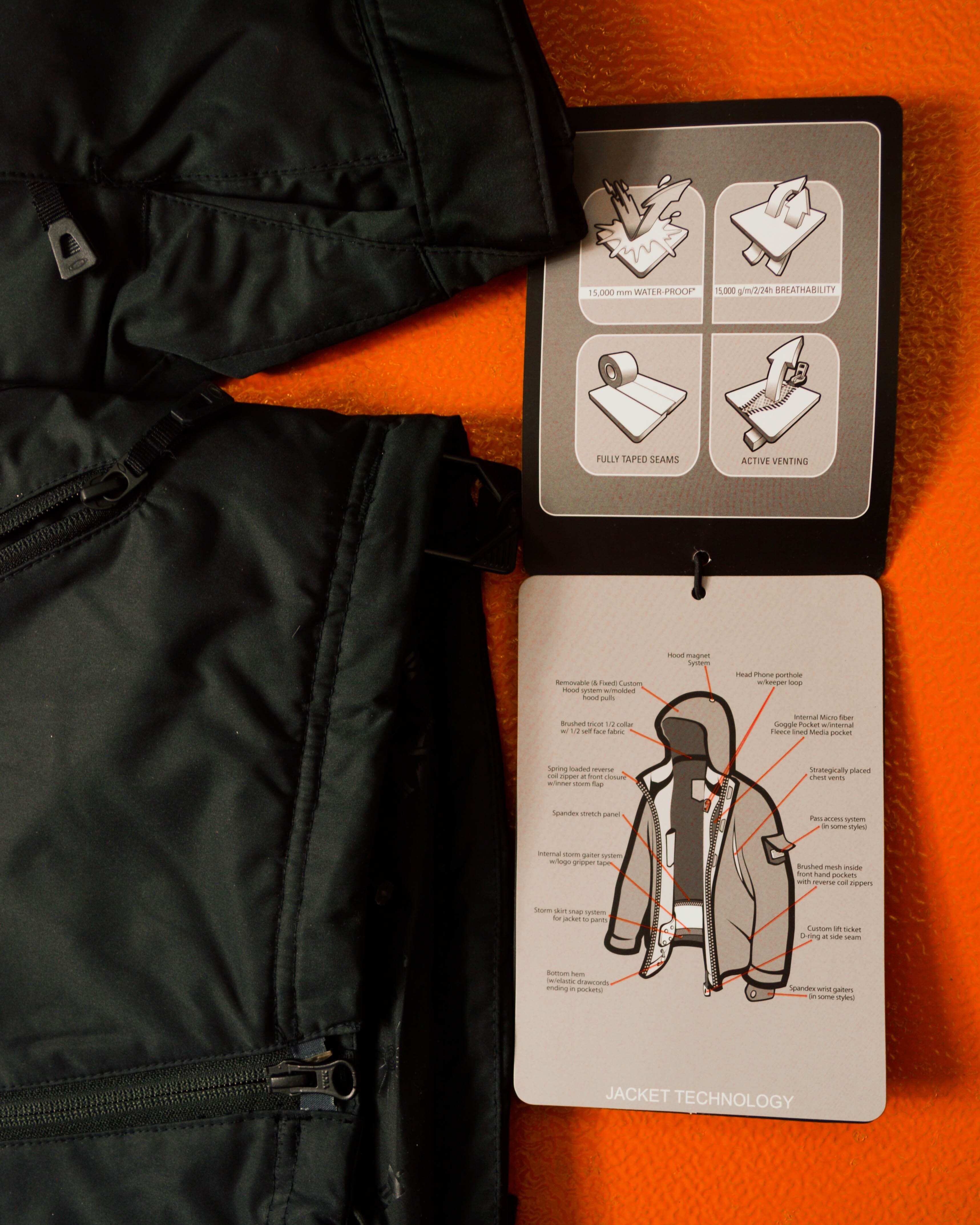 Oakley Ultra Technical Magnetic Asymmetrical Panelled Jacket
