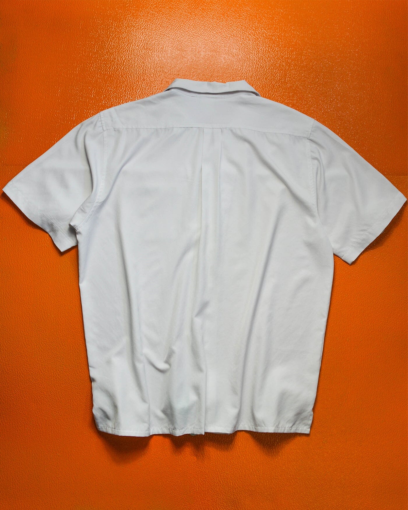 Oakley White Open Collar Short Sleeve Shirt (L~XL)