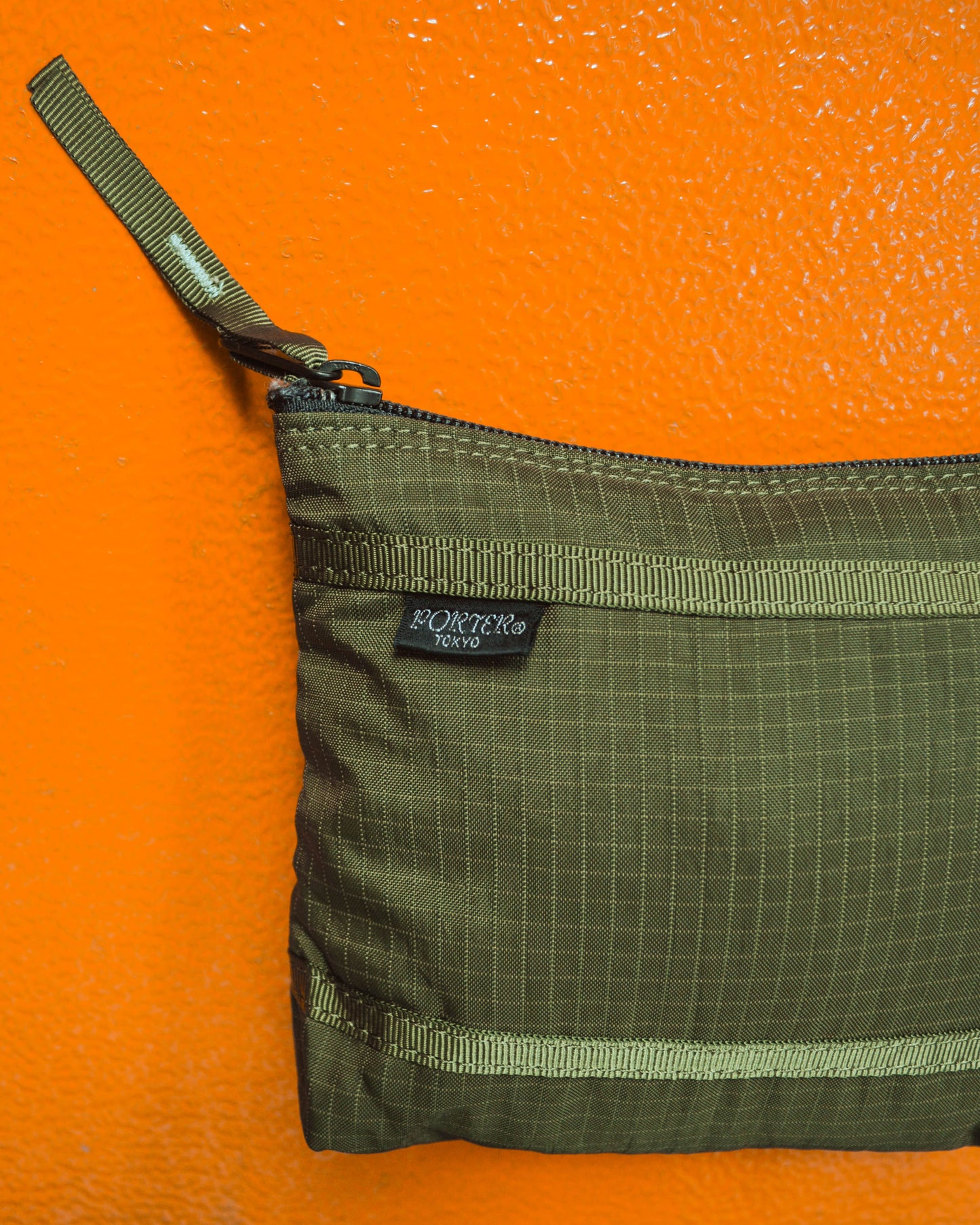 Porter Yoshida Green Ripstop Backpack / Rucksack Bag (~OS~)