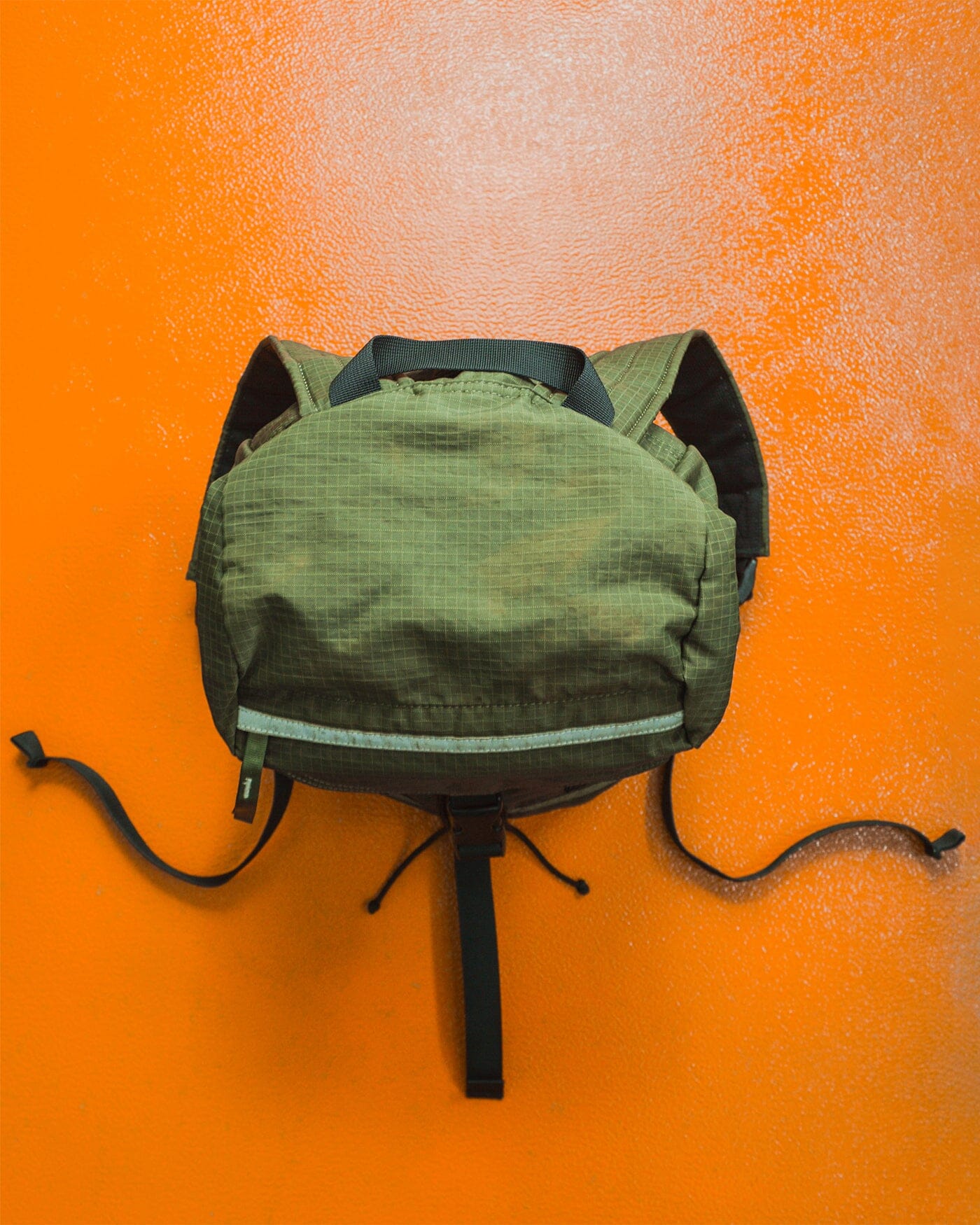 Porter Yoshida Green Ripstop Backpack / Rucksack Bag (~OS~)
