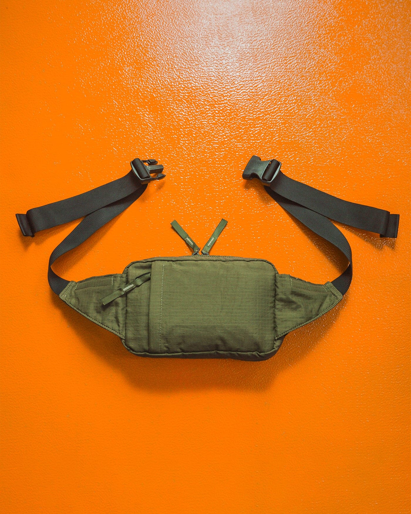 Porter Yoshida Green Ripstop Waist / Cross Body Bag (~OS~)