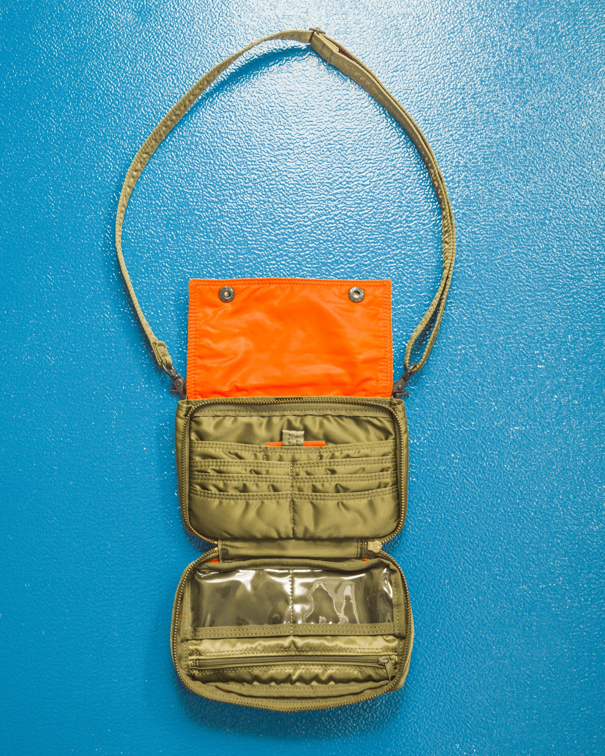 Porter Yoshida Warm Green Tanker Shoulder / Side Bag (~OS~)