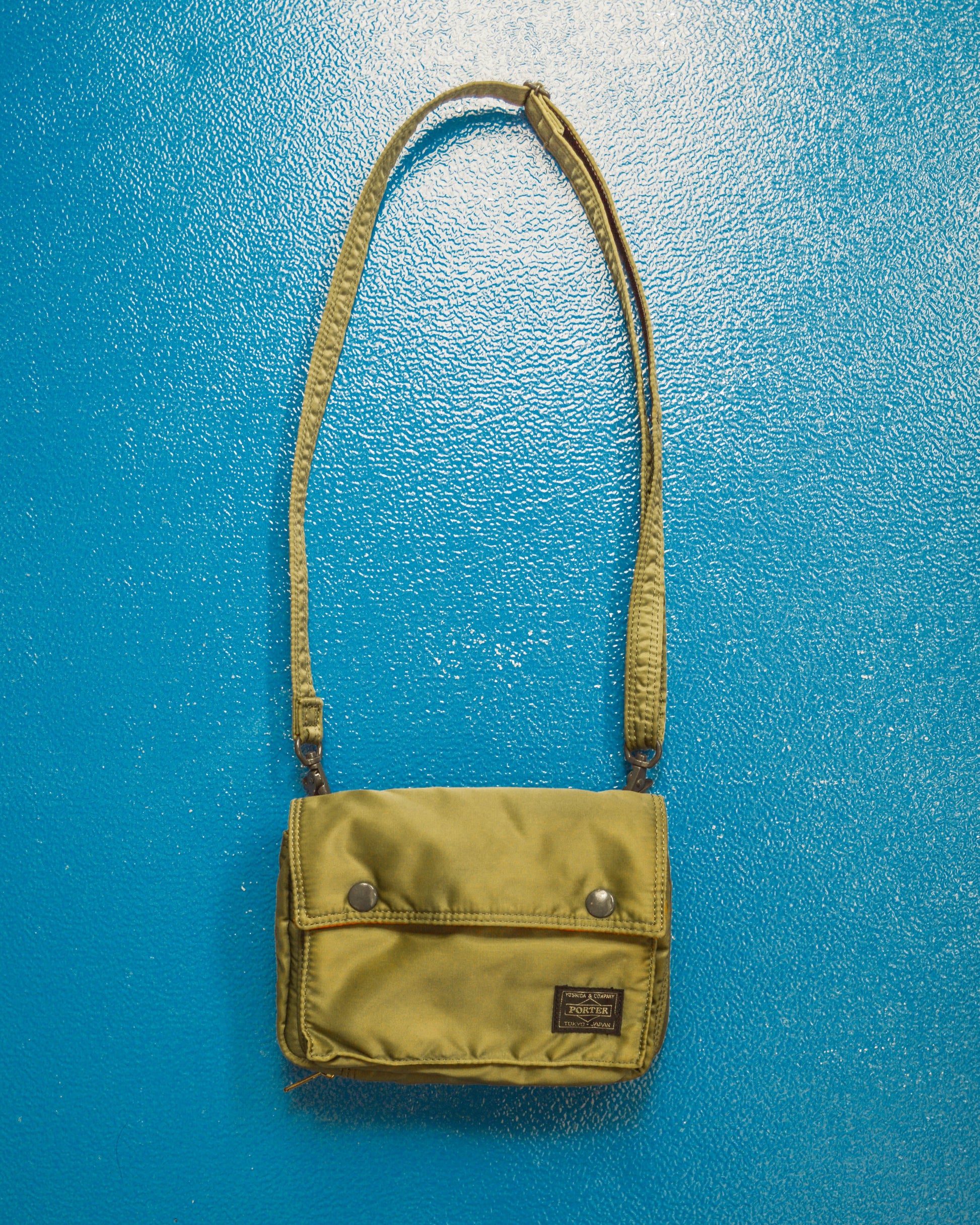 Porter Yoshida Warm Green Tanker Shoulder / Side Bag (~OS~)