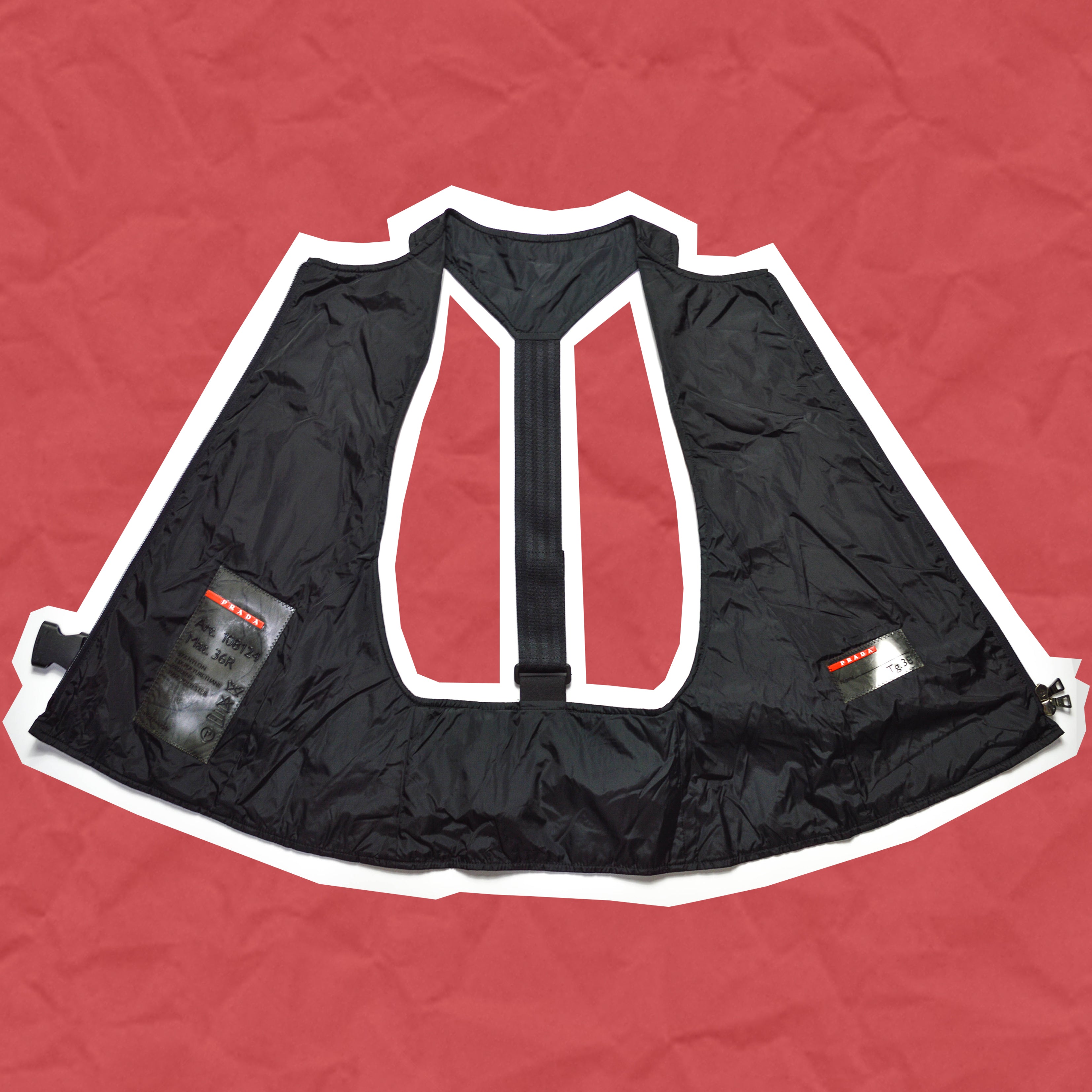 1999aw prada sports archive vest-