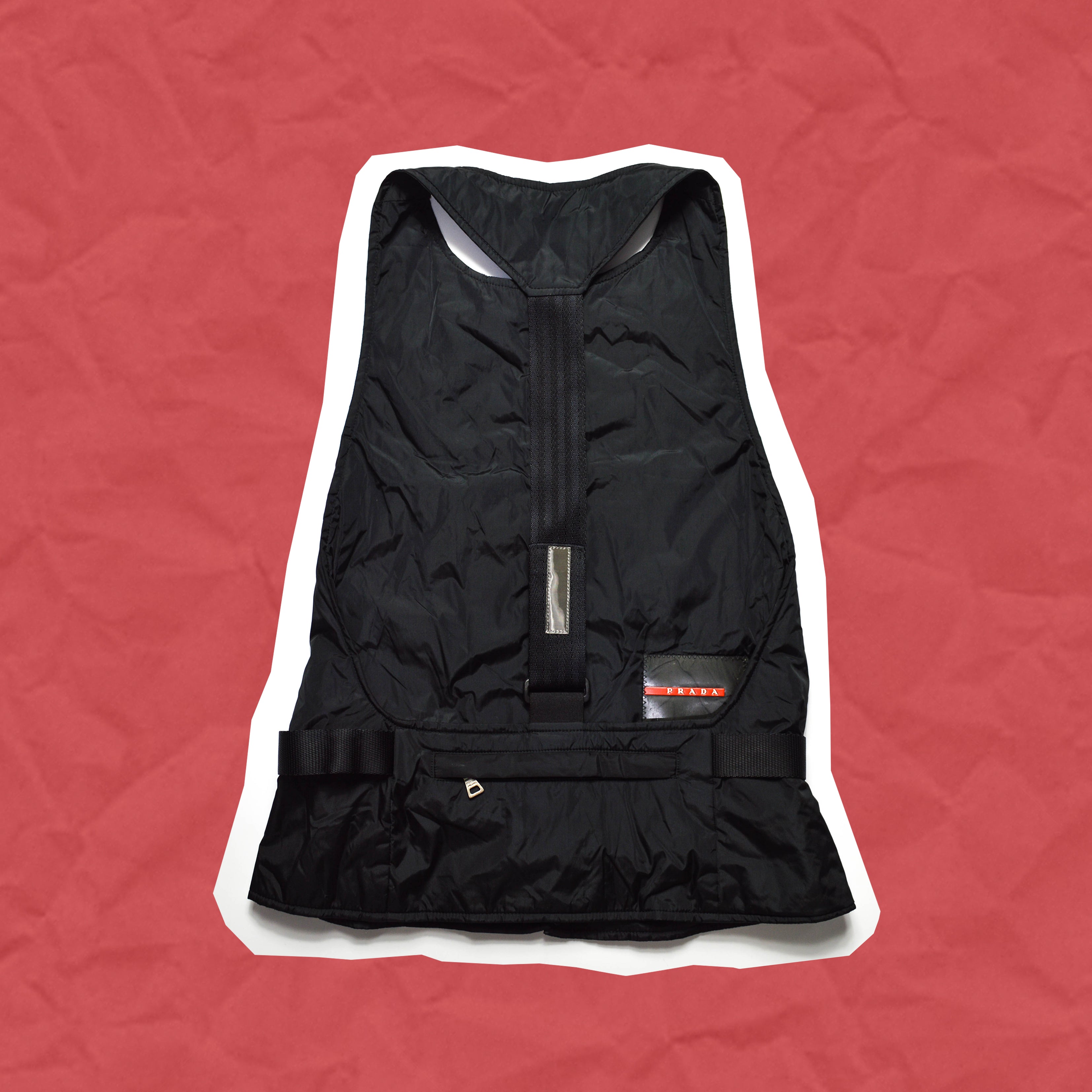 1999aw prada sports nylon vest お買得品送料無料