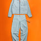 Prada Sport Gore-Tex Ice Blue Packable Track Jacket + Pants Set ( ~ L / 30 ~ )