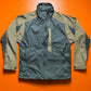 R Newbold Panelled Two-tone Asymmetrical Jacket (~M~)