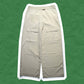 Samsonite Wide Light Cream Patch Pocket Pants (~28~)
