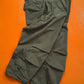 Schott Brown Knee Dart Sno-Pant Style 3/4 Length Shorts / Pants (32)