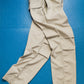 schott Cream Knee Dart Military Style Basic Pants (32~34)