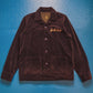 Sonic Lab Velour Patterned Maroon Over Shirt (S~M)
