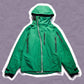 Stussy AFDICEGEAR A/W11 Green Asymmetrical Curved Zip Gore-tex Jacket (L & XL)
