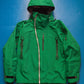 Stussy AFDICEGEAR A/W11 Green Asymmetrical Curved Zip Gore-tex Jacket (~M~)