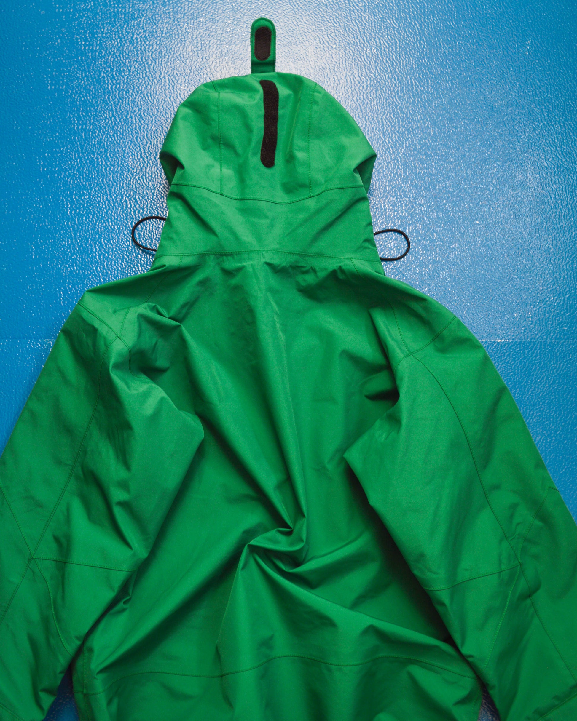 Stussy AFDICEGEAR A/W11 Green Asymmetrical Curved Zip Gore-tex Jacket (~M~)