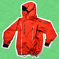 Stussy AFDICEGEAR A/W11 Red Asymmetrical Curved Zip Gore-tex Jacket (~M~)