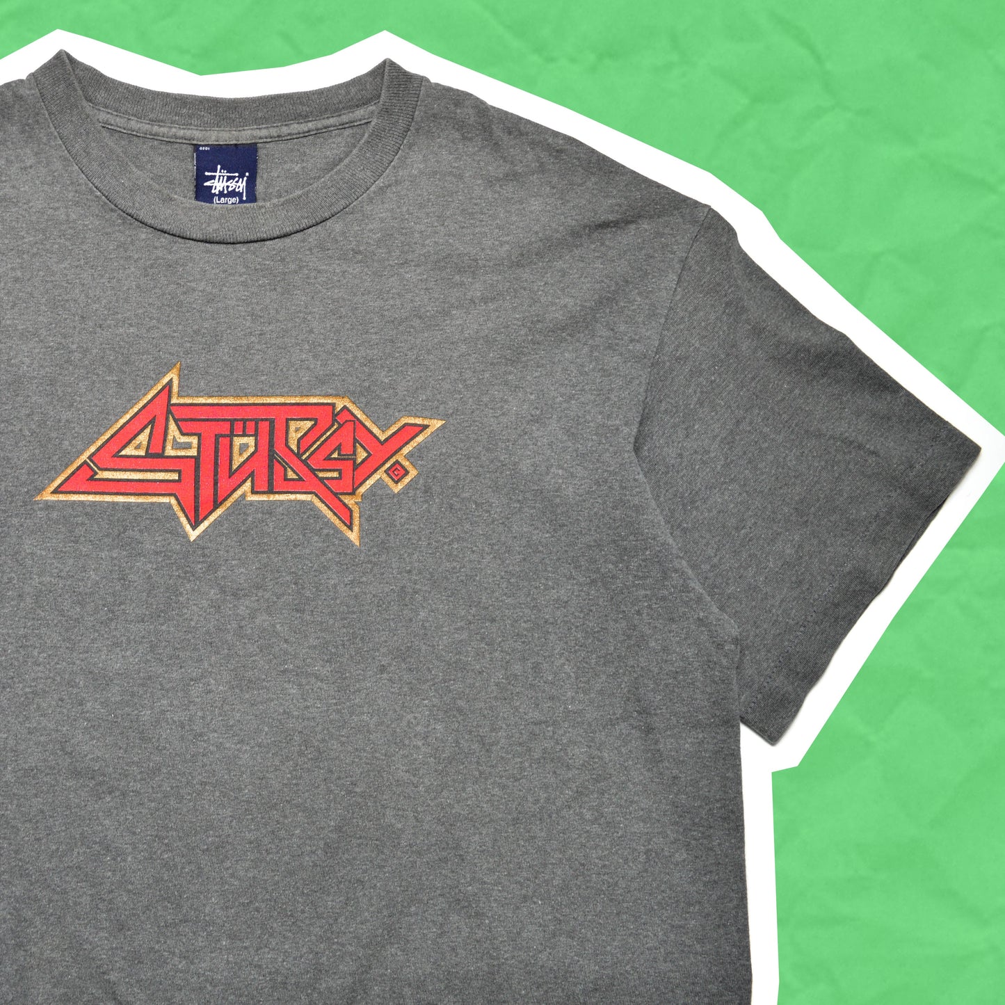 Stussy Anthrax Logo Inspired T-shirt (L)