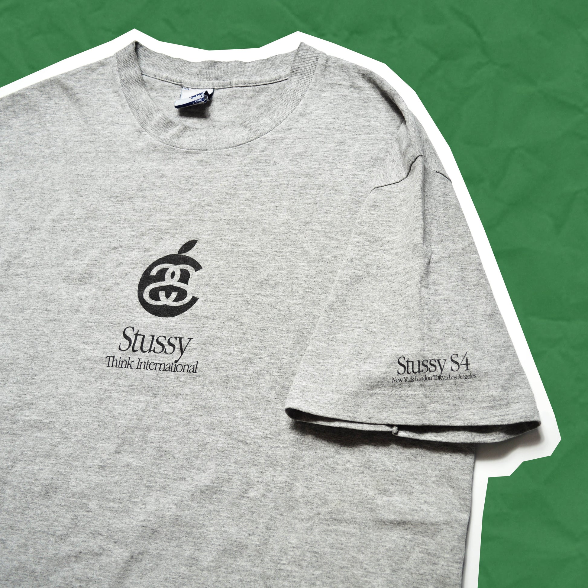 Stussy Apple Think International T-shirt (L)