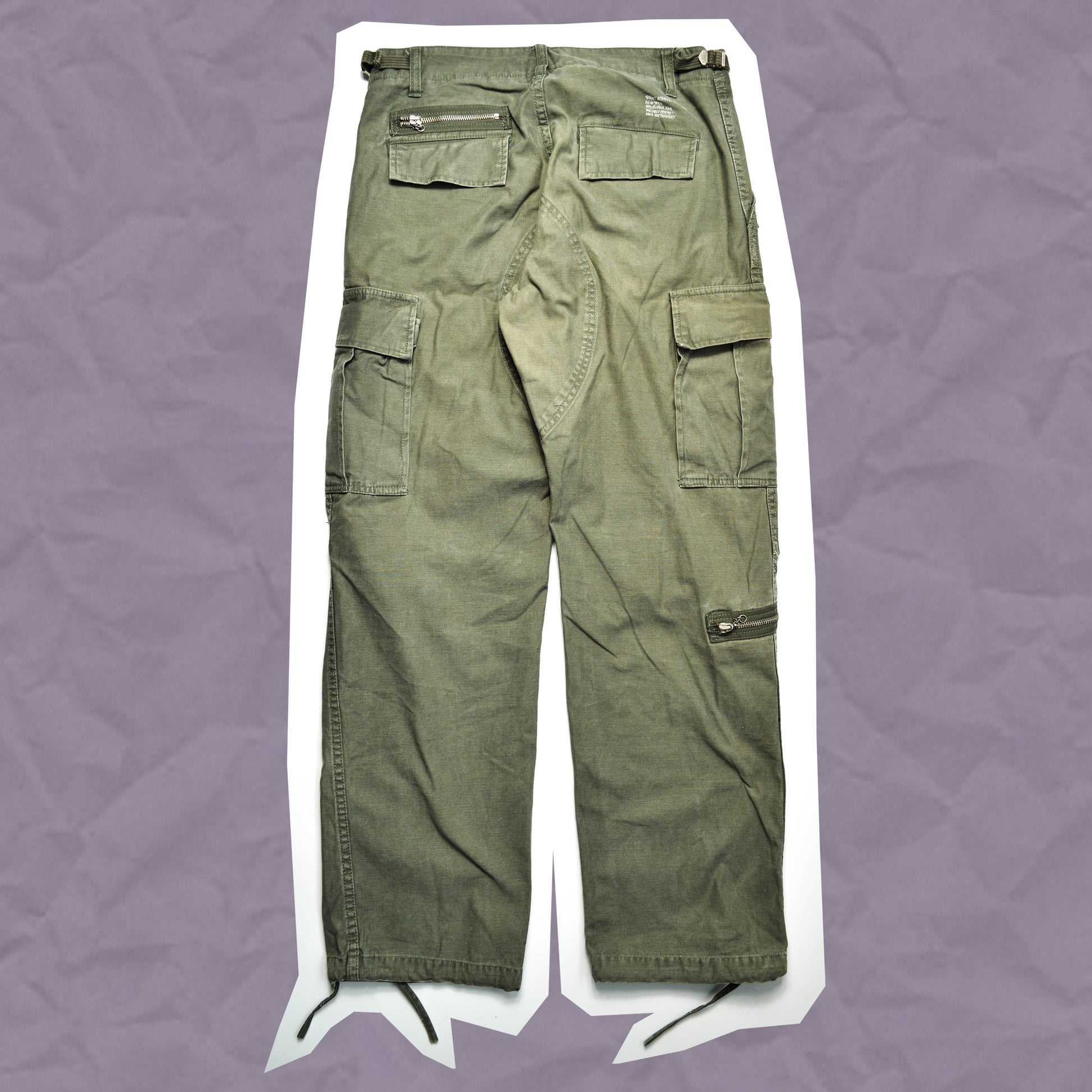 KSCY Michigan Side Pocket Cargo Pants Sage Green