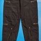 Stussy Black Multi-Pocket Cargo / Flight Pants (~30~)