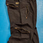 Stussy Black Multi-Pocket Cargo / Flight Pants (~30~)