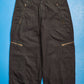 Stussy Black Multi-Pocket Cargo / Flight Pants (~30~)