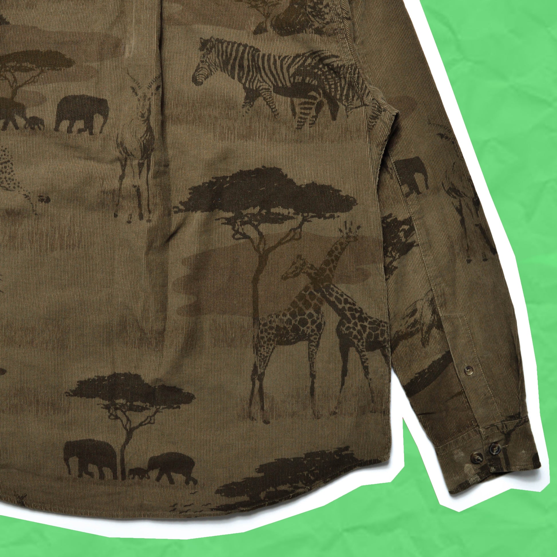 Stussy Corduroy Safari Shirt (L)