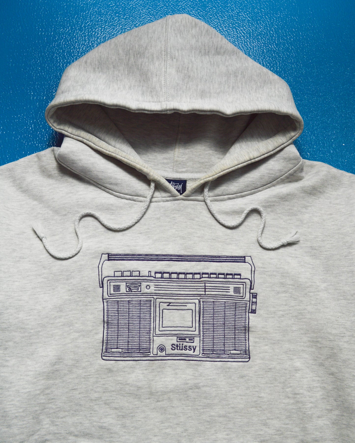 Stussy Embroidered Radio Player Pullover Hoody (L~XL)