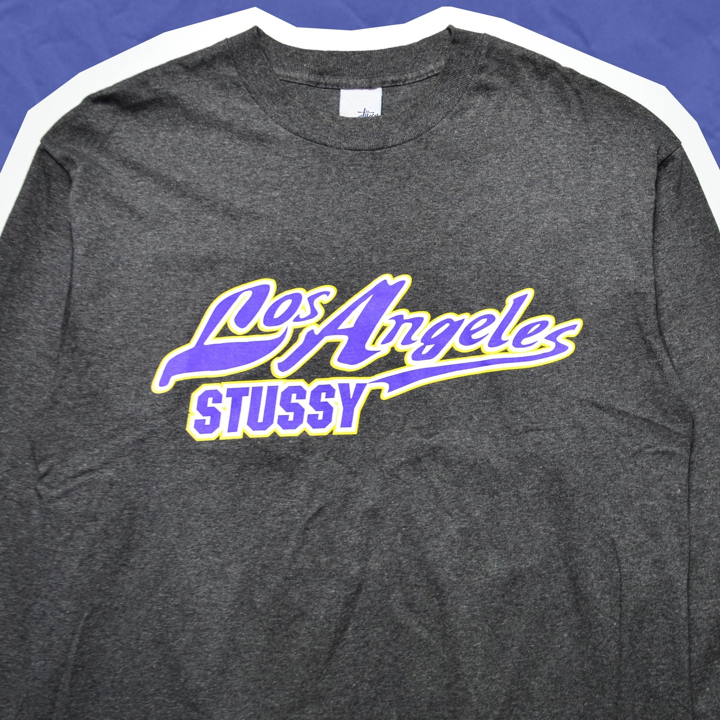 Stussy Los Angeles Lakers 22 Longsleeve T-shirt (M~L)