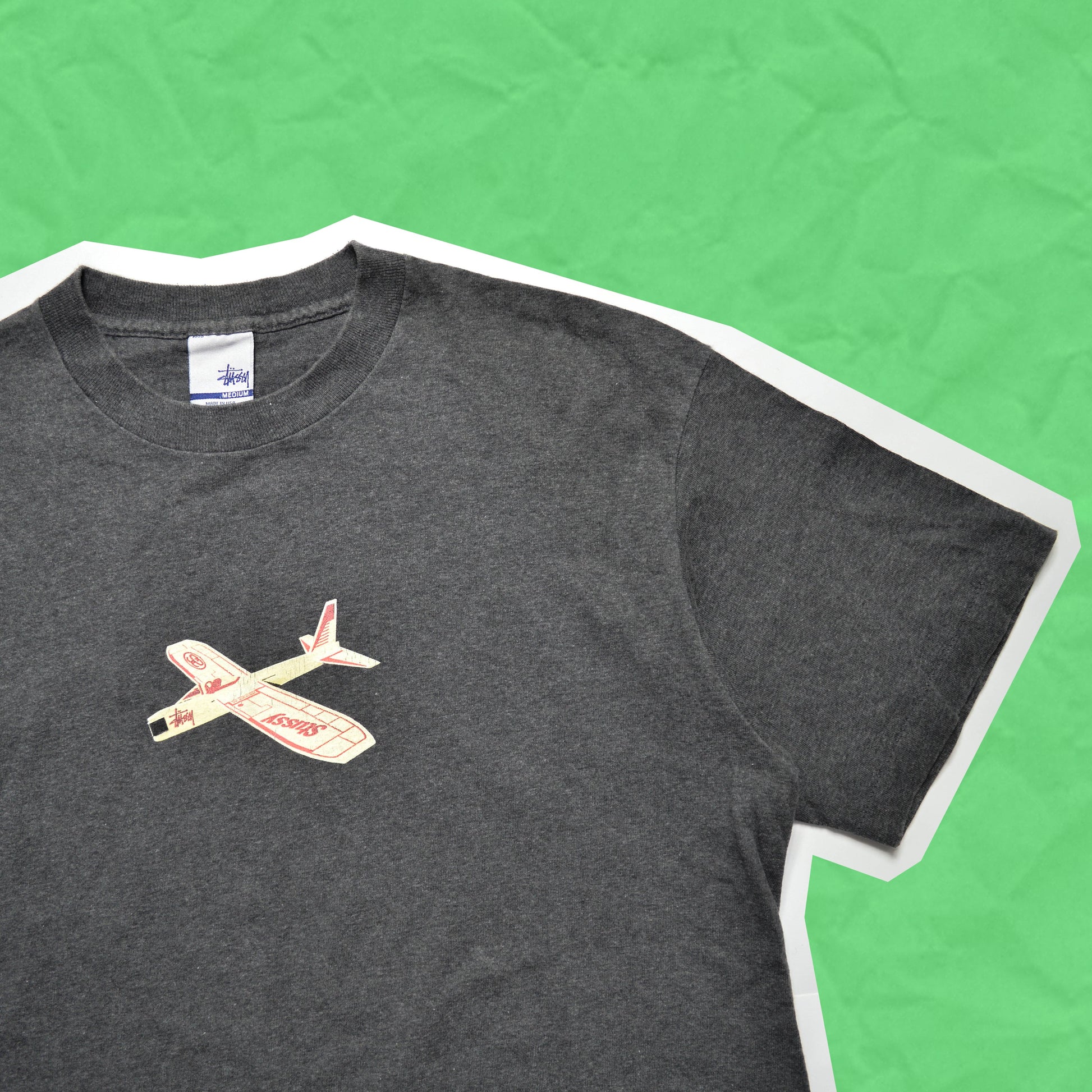 Stussy Model Plane T-shirt (M)