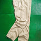 Stussy Multi-Pocket Tactical Cream Flight / Cargo Pants (~34~)