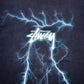 Stussy Navy Lightning T-shirt (L)