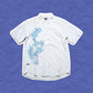 Stussy Striped Flowers Shirt (~L~)