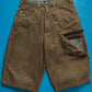 Stussy Stucci Cargo Panel Corduroy Grey/Brown Shorts ( ~29~)